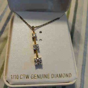 1/10 CTW Diamond Necklace